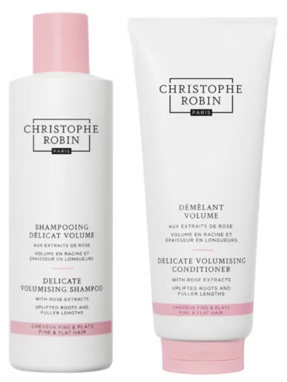 Christophe Robin Delicate Volumising Shampoo - Pink & White